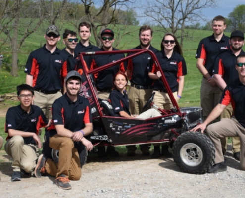 Chico State Racing Team for the Baja SAE Oregon competition during the 2018-2019 academic year.