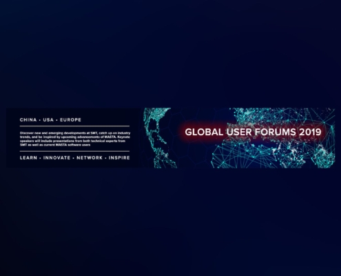 SMT 2019 Global User Forum dates and locations.