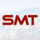 Seoul cityscape with SMT logo in forefront.