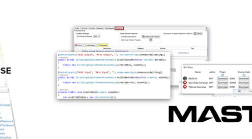 MASTA 10 scripting functionality.